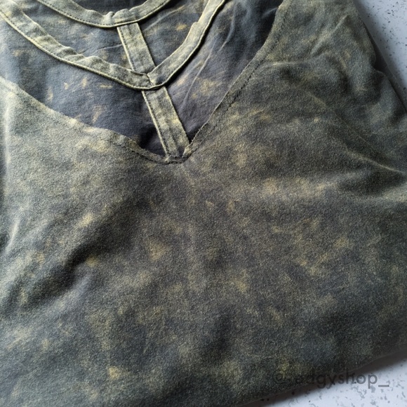 Strappy Mineral Wash Tee - Picture 5 of 5